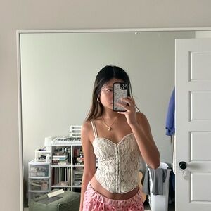 lace princess polly corset top